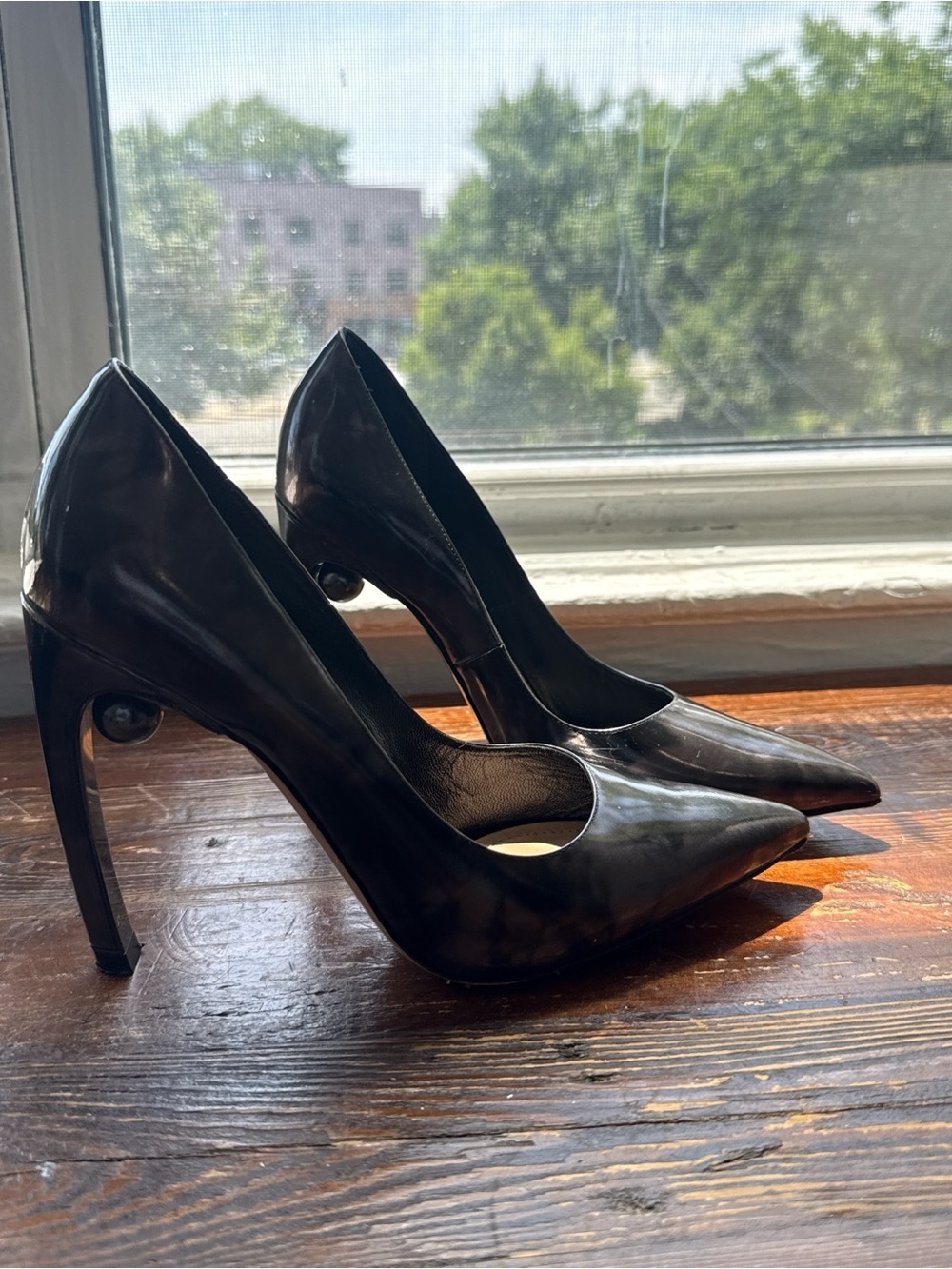 Classic Black Pointed Toe High Heel Pumps